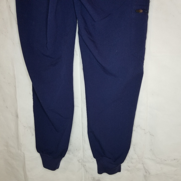 Figs Zamora jogger scrubs pant navy blue XS petite - Picture 7 of 10